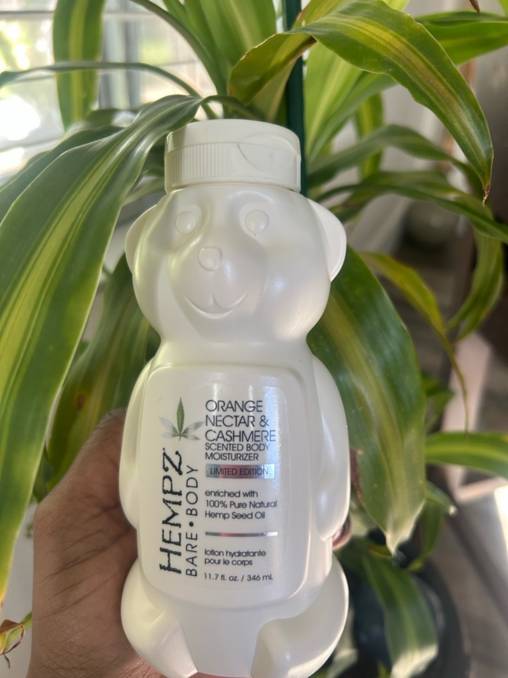 Hempz White Bear Bottle Orange Nectar & Cashmere Body Moisturizer